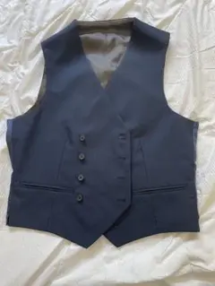 THE SUIT COMPANY ネイビー ダブルブレスト ベスト