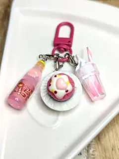 スイーツモチーフチャーム3個セット♡