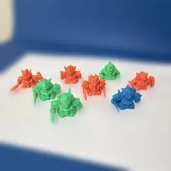 SDガンダム　騎士ガンダム　ガン消し　8体セット