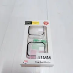 Apple Watch ケース カバー 41mm クリア ２個セット