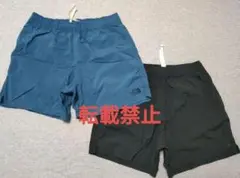 ノースフェイス バーサタイルショーツ　ブルー&ブラック おまけ付き