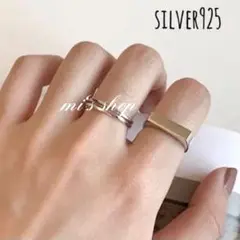 silver925 スクエアリング/シルバー925 リング ring