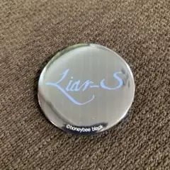 缶バッジ Liar-S ライアーズ honeybee black ダイナー