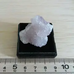 ミルキー　ドゥルージー　アメジスト　原石　美品　きらきら　癒し系♪