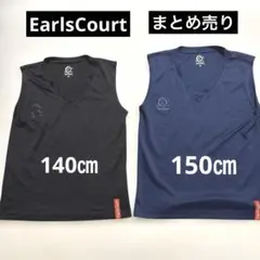 インナーシャツ　アンダーシャツ　140 150 サッカー　黒　紺　アールズコート