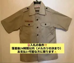 ♡美品♡ USA製　ボーイスカウト XS 制服　男　女　キッズ　子供　半袖シャツ