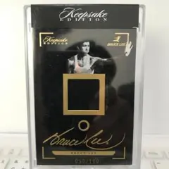 keepsake ブルース・リー　メモラビリアカード　100枚限定　カード keepsake ブルース・リー メモラビリアカード 100枚限定 カード