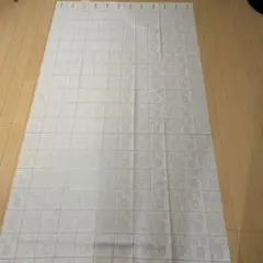 新品未使用カットして長さ調節可能な暖簾　生成り　レース　のれん