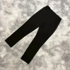 『jyoshitu gocochi』スリムパンツ　テーパード　黒　日本製（XL）