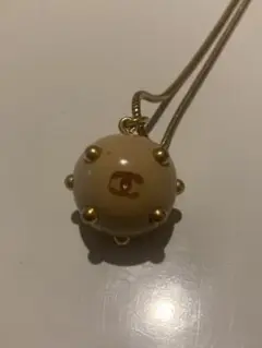 シャネル ココマーク ボールモチーフネックレス