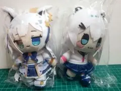「未開封品」白上フブキ　ぬいぐるみ2個セット
