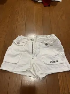 【8/31までの出品】子ども向け Pink Latte 白ショートパンツ
