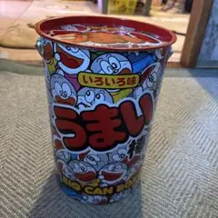 うまい棒　BIG缶　（中身なし）