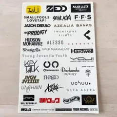 踊るロック　ロゴステッカーシート　KEYTALK 他