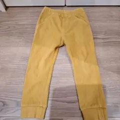 3can4on マスタードカラー ロングパンツ 100