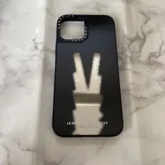 Casetify LE SCRAP iPhoneケース 黒