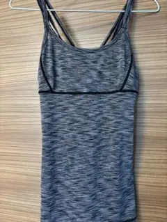 Reebok ヨガウェア キャミソール　グレー系