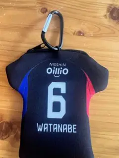 横浜F・マリノス渡辺皓太ユニフォーム型ポーチ 2025シークレットSPマリガチャ