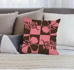 新品　ALBA ROSA クッションカバー