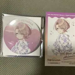 有村麻央 缶バッジ 特典カード スイーツパラダイス 3弾 学マス