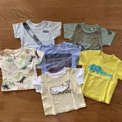 80cm 男の子　Tシャツ　6枚まとめ売り
