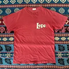 90’s ONEITA LOVE Tee シングルステッチ ピース ニコちゃん