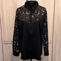 【新品未使用】男女兼用　メンズ　レディース　シャツ　ジャケット　バロック柄　①②