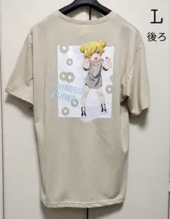 物語シリーズ 半袖Tシャツ L 忍野忍 ベージュ ドンキホーテ