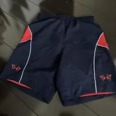 Under Armour ハーフパンツ サイズSM 黒赤