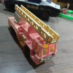 昭和レトロ玩具 はしご車ミニカー 昭和レトロ