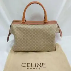 美品 CELINE マカダム柄 ハンドバッグ