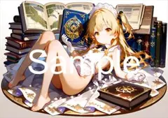 A4サイズアートポスター 1点もの 美女ポスター最高品質 E- H-９
