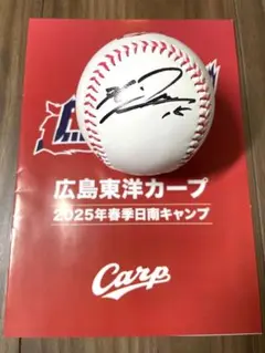 広島カープ　黒田博樹　直筆サインボール　2025年　日南キャンプ　限定球 2025年最新】黒田 サインボールの人気アイテム - メルカリ