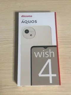 【新品未開封】AQUOS wish4 SH-52E ホワイト（docomo版）