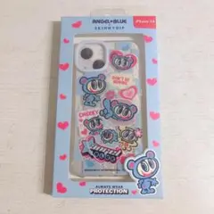 【新品】スキニーディップ ナルミヤ エンジェルブルー iPhone14 ケース