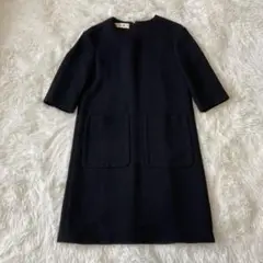 ★MARNI★ワンピース★ビッグポケット 大きなポケット★黒 36(Sサイズ)