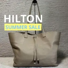 HILTON ヒルトン トートバッグ レザートートバッグ　ビジネストートバッグ