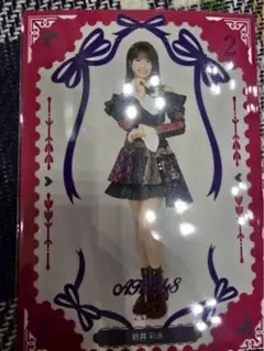 新井彩永　AKB48 Oh my pumpkin 生写真　トランプ　2弾　未使用