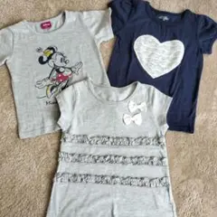 お値下げ致しました。110センチ　女の子Ｔシャツまとめて