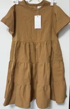 （新品）秋ワンピ　ティアードワンピース
