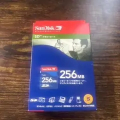 SanDisc SDメモリーカード256MB