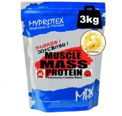 ホエイプロテイン 3kg クレアチン配合 1kg当り¥2660 バナナ味 TX