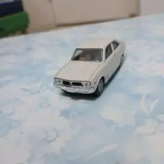 ホワイト ミニカーマツダプレストロ－タリ－