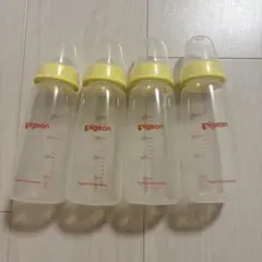 Pigeon ピジョン 哺乳瓶 スリムタイプ 240ml × 4本セット