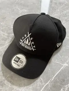 NEW ERA ブラック ベースボールキャップ