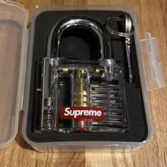 新品Supreme Transparent Lock 　南京錠　シュプリーム