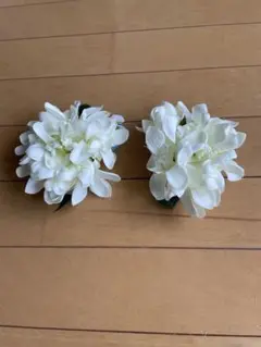 【美品】フラダンス 髪飾り２個セット