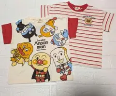 【新品】アンパンマン　半袖Tシャツ　100　2着セット