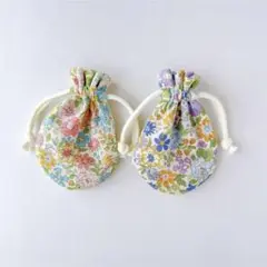 ハンドメイド ミニ巾着