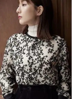 田中みな実×CLANE FLORETS OPAL CARDIGAN
